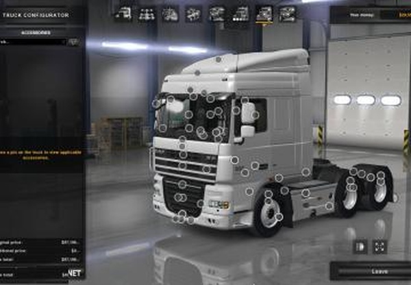 DAF XF 105 by vad&k + Crawlerверсия 1.0 для American Truck Simulator (v1.31.x, - 1.34.x)