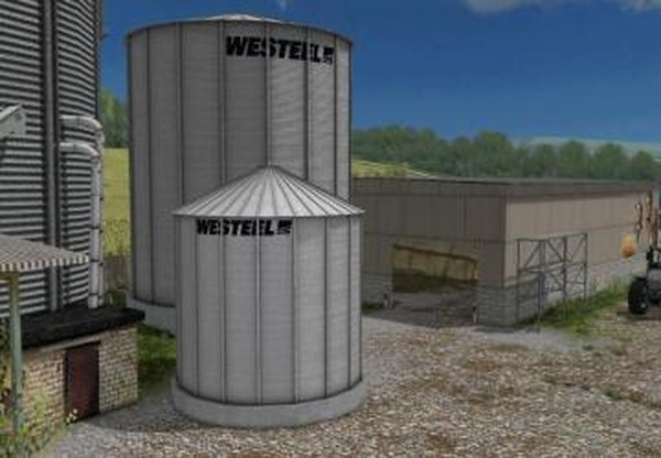 Westeel Silo Extensionверсия 1.1.0.0 для Farming Simulator 2017 (v1.5.3)