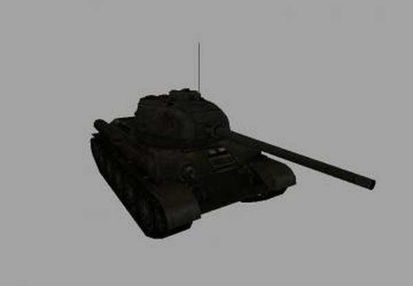 Объект: Танк T-34-85версия 1.0 для Farming Simulator 2017