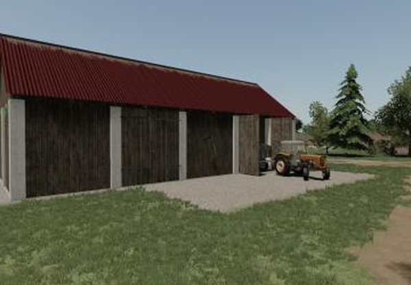 Wooden Barnsверсия 1.0.0.0 для Farming Simulator 2019