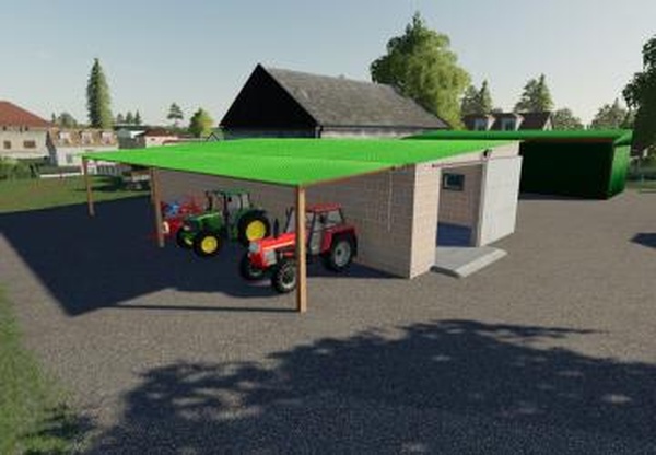 Brick Garageверсия 1.0.0.0 для Farming Simulator 2019