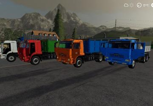 Kamaз 65115версия 2.0 для Farming Simulator 2019 (v1.7.1.0)