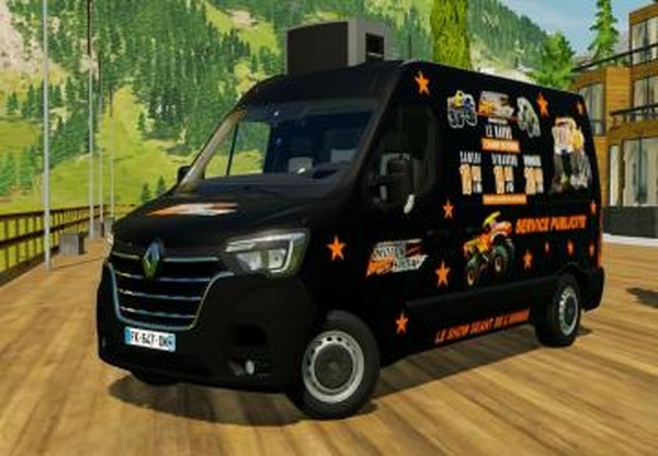 Renault Master Pub Motor Show World Tour Le Havrev1.0.0.0 для Farming Simulator 2022