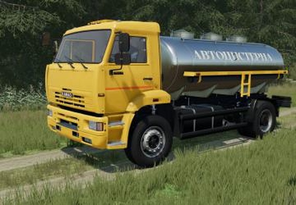 КамАЗ-53605 Цистернаверсия 1.0.0.1 для Farming Simulator 2022 (v1.14.x)