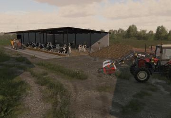 Shed Cow Barnверсия 1.0.0.0 для Farming Simulator 2022
