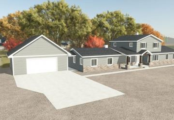 Ranch Farm Houseверсия BETA для Farming Simulator 2025