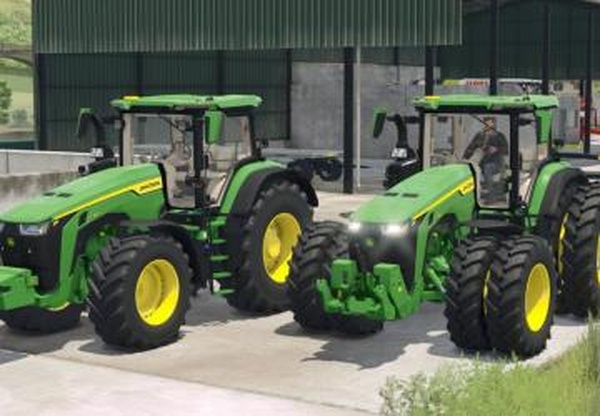 John Deere 8R US Specверсия BETA для Farming Simulator 2025
