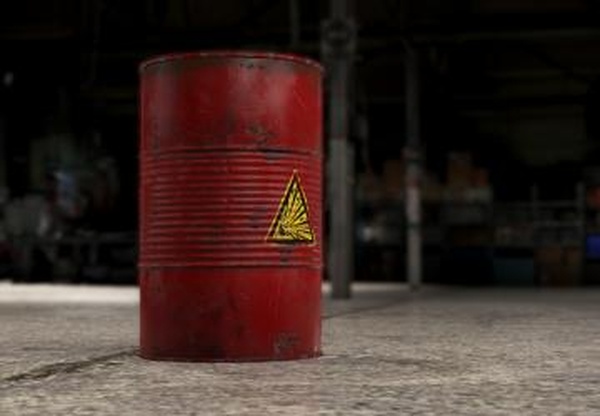 Explosive Barrelдля BeamNG.drive