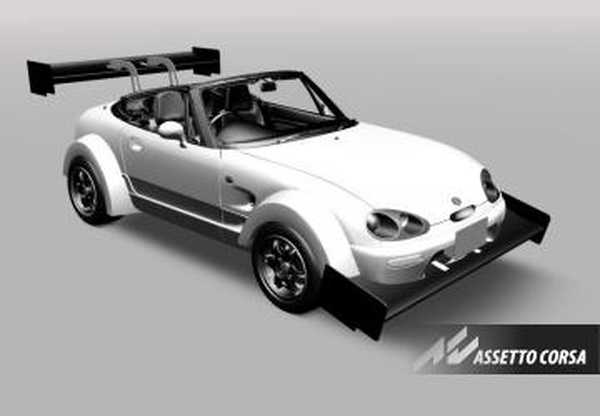 Suzuki Cappuccino RED EYEверсия 1.0 для Assetto Corsa