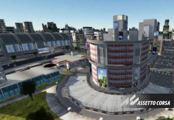 HEXMOD Night City Driftверсия 0.9 для Assetto Corsa