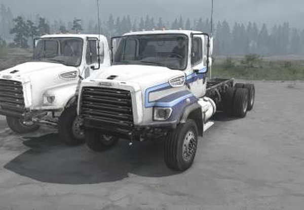 Freightliner 114SDверсия 26.08.20 для Spintires: MudRunner (v14.08.19)