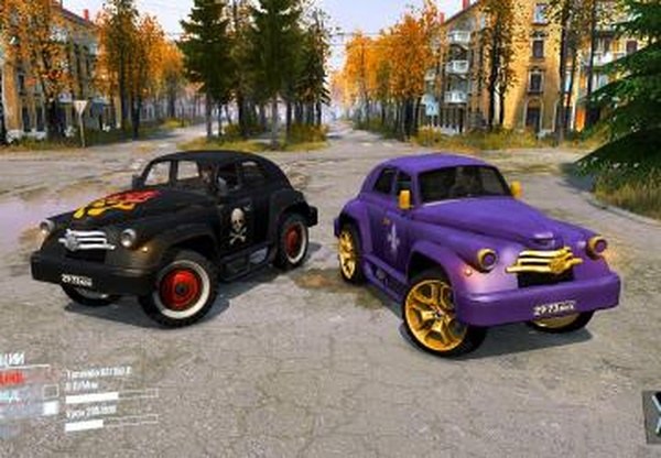 Пак текстур 2 (3шт) + настройка для ГАЗ М-72v1 для Spintires: MudRunner (v07.08.19)