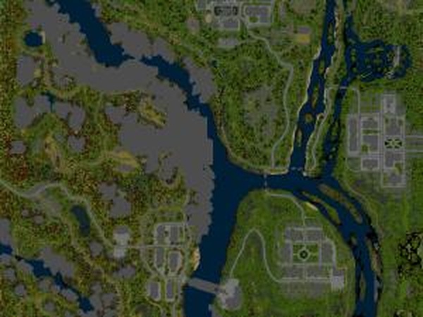 Карта «Пограничный регион»версия 1.05 для SpinTires (v03.03.16)