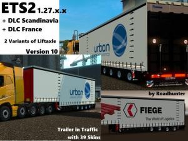 Krone Jumbo 4 Axleверсия 11.0 для Euro Truck Simulator 2 (v1.46.x)