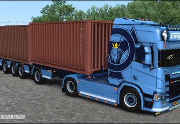 Scania R500 Sneeplesверсия 19.02.23 для Euro Truck Simulator 2 (v1.46)