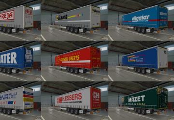 Krone Euro Skinpackверсия 2.3 для Euro Truck Simulator 2 (v1.44.x, - 1.46.x)