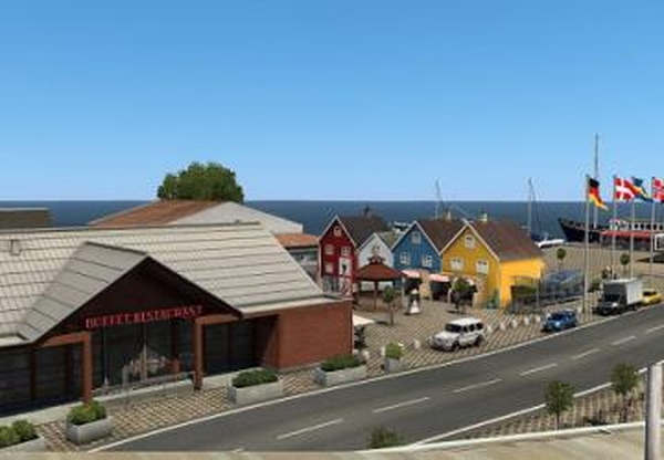 Карта «Sylt Map»версия 1.1 для Euro Truck Simulator 2