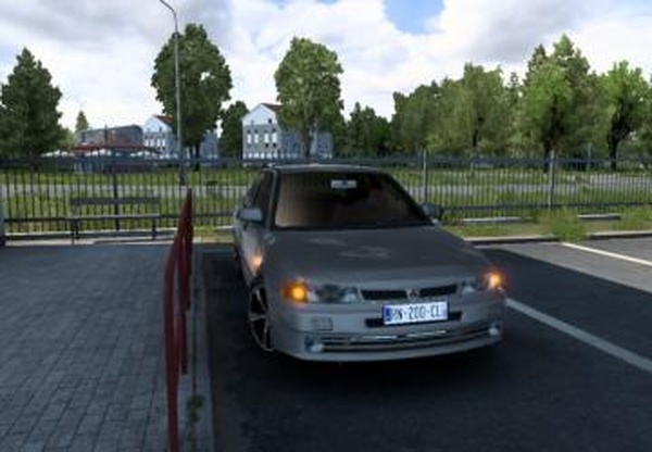 Mitsubishi Lancer GLX 1994версия 1.0 для Euro Truck Simulator 2 (v1.46.x)