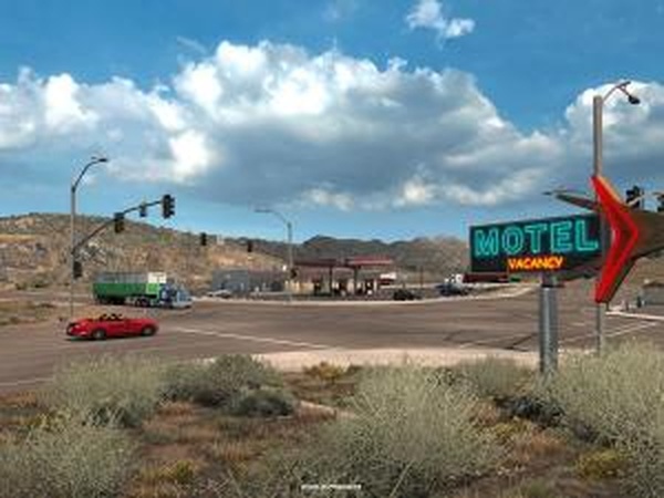 Орегон: стоянки грузовиков