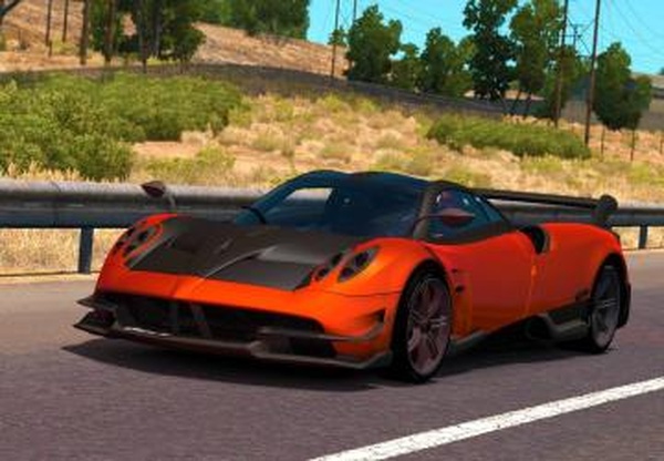 Pagani Huayra BCверсия 2.1 для American Truck Simulator (v1.31.x)
