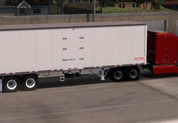 Fruehauf Dryvan 2014 Side Loadверсия 1.0 для American Truck Simulator (v1.28.x, - 1.31.x)