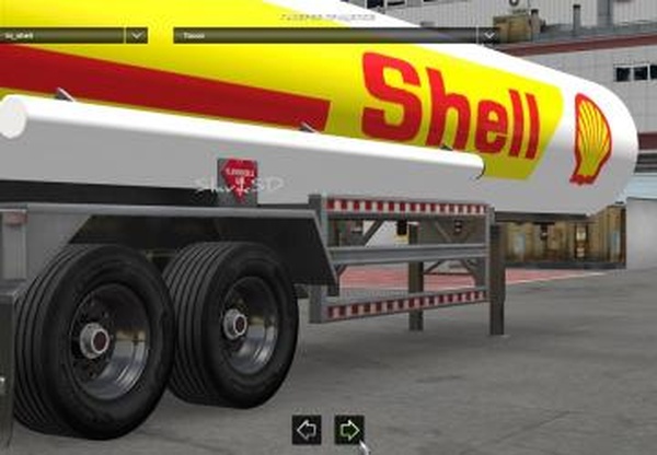 Аддон колес для Trailer pack fuel 1.02.00v1.0 для American Truck Simulator (v1.31.x)