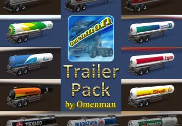 Trailer Pack Fuelверсия 1.02.00 для American Truck Simulator (v1.30.x, 1.31.x)