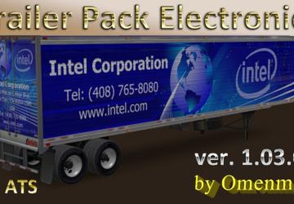 Trailer Pack Electronicsверсия 1.03 для American Truck Simulator (v1.28.x, - 1.31.x)