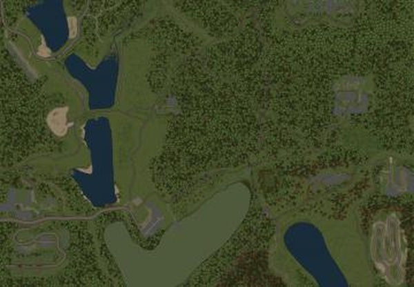 Карта «Люботин-каскад прудов»версия 1.0 для Spintires: MudRunner (v07.08.19)