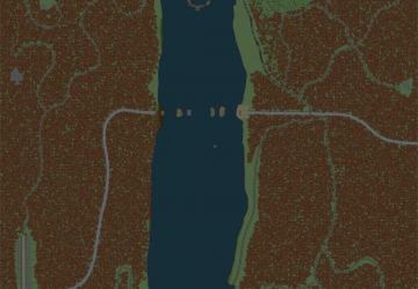 Карта «Наводнение»версия 1 для Spintires: MudRunner (v07.08.19)