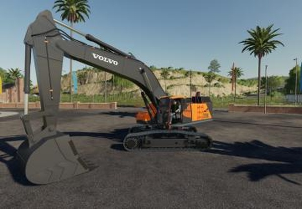 Volvo EC-750EL Mining Excavatorверсия 1.0.0.0 для Farming Simulator 2019 (v1.7.1.0)