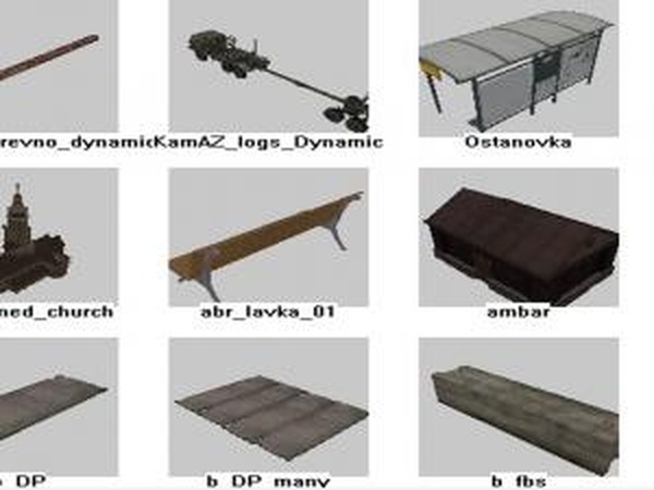 Пак объектовверсия 0.1 для SpinTires (v03.03.16)