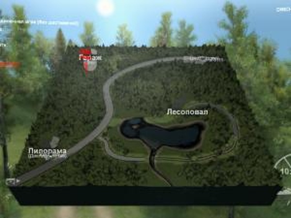 Карта «51»версия 1.0 для SpinTires (v03.03.16)