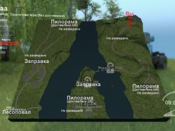 Карта «На двоих»версия 0.1 для SpinTires (v03.03.16)