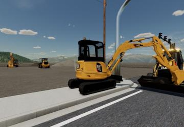 Caterpillar 304E2версия 1.0.0.0 для Farming Simulator 2022