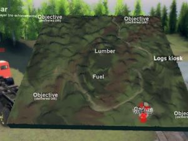 Карта «Kesasar»версия 01 для SpinTires (v03.03.16)