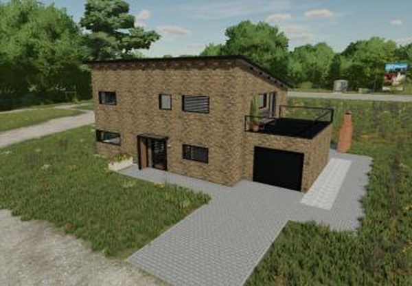 Detached houseверсия 1.0.0.0 для Farming Simulator 2022