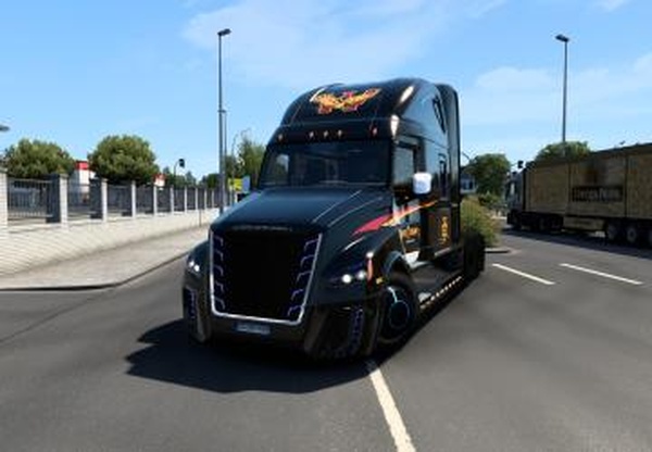 Freightliner Inspirationверсия 2.1 для Euro Truck Simulator 2 (v1.46.x)