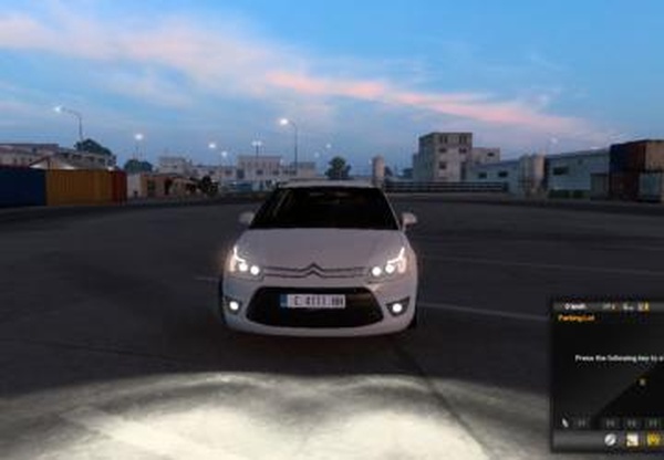 Citroen C4 Picasso 2007версия 1.1 для Euro Truck Simulator 2 (v1.46.x)