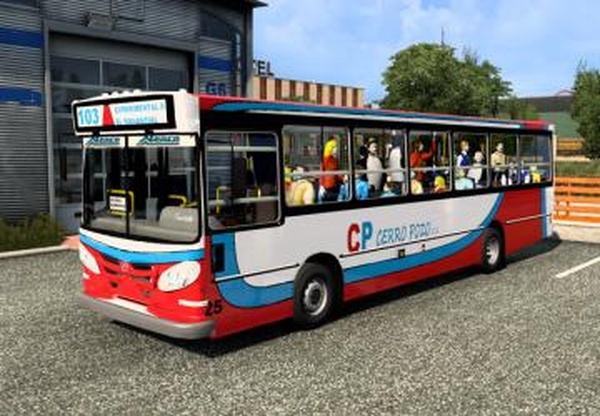 Mercedes-Benz OF 1418 La Favoritaверсия 1.0 для Euro Truck Simulator 2 (v1.46.x)