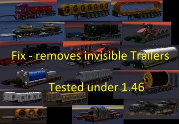 Fix For Chris45 Trailer Pack V9.16версия 1.0 для Euro Truck Simulator 2 (v1.46.x)