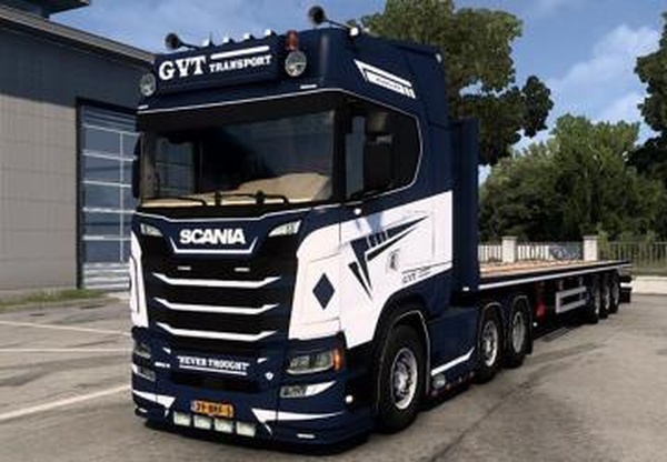 Scania 580S GVT Transportверсия 1.9 для Euro Truck Simulator 2 (v1.46.x)