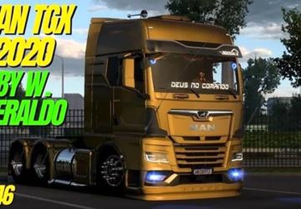 MAN TGX 2020 Brazil Editionверсия 1.0 для Euro Truck Simulator 2 (v1.46.x)