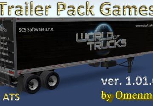 Trailer Pack Gamesверсия 1.01 для American Truck Simulator (v1.28.x, - 1.31.x)
