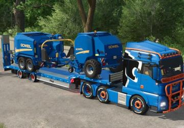 Fliegl SDS Lowloader Packверсия 1.0.0.0 для Farming Simulator 2025