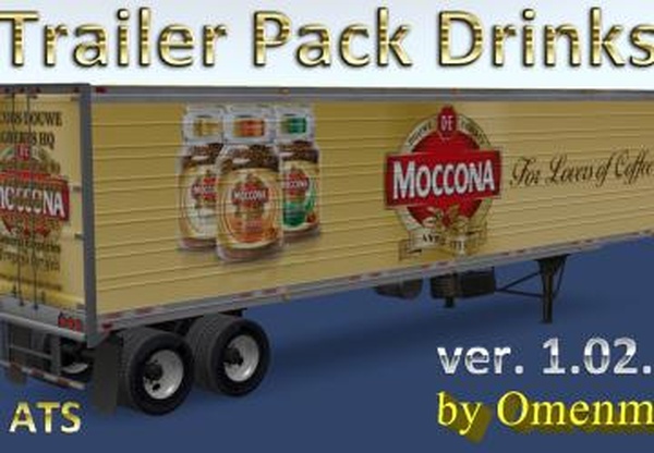Trailer Pack Drinksверсия 1.02 для American Truck Simulator (v1.28.x, - 1.31.x)