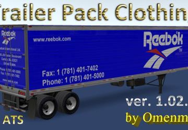 Trailer Pack Clothingверсия 1.02 для American Truck Simulator (v1.28.x, - 1.31.x)