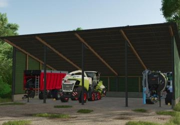 Shelter and Storageверсия 1.2.0.0 для Farming Simulator 2025