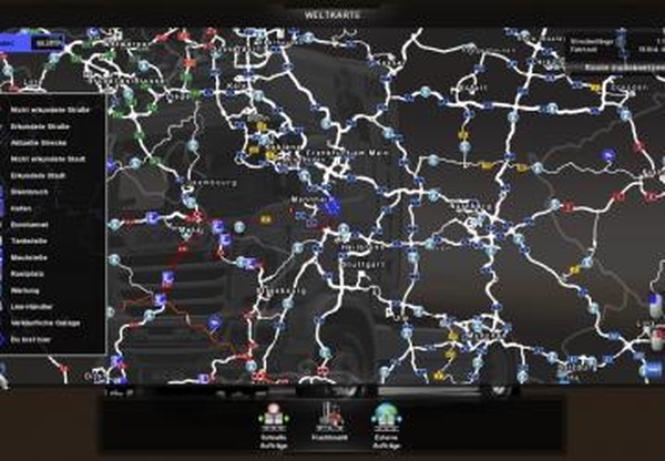 GPS change for all Trucksверсия 2.0 для American Truck Simulator (v1.28.x, - 1.31.x)