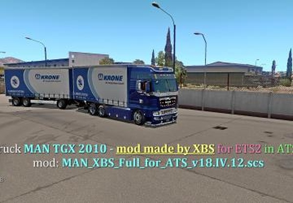 MAN TGX 2010версия 5.2 full для American Truck Simulator (v1.28.x, - 1.32.x)